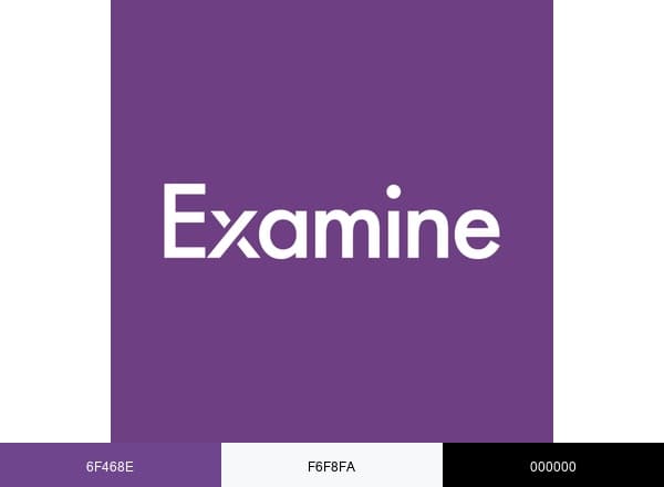 Examine.com brand color palette