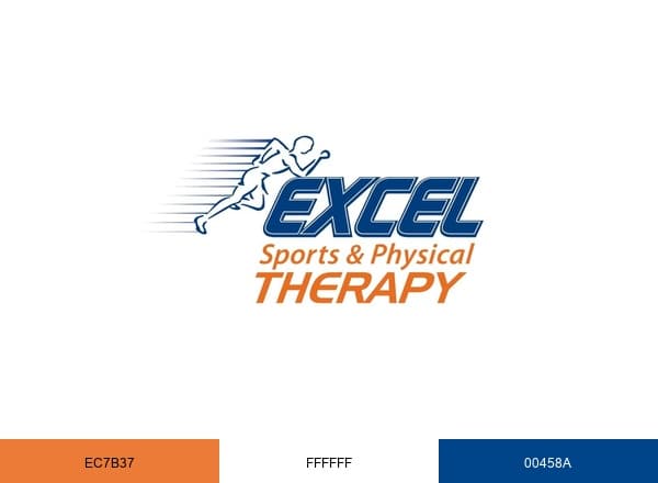 Excel Sports and Physical Therapy brand color palette