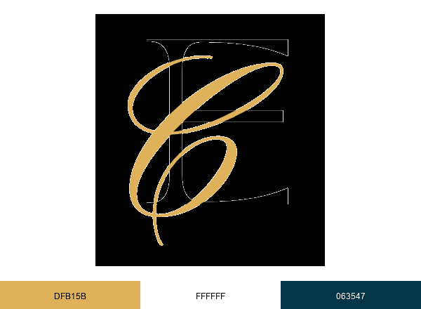 Executive Connections Dating brand color palette