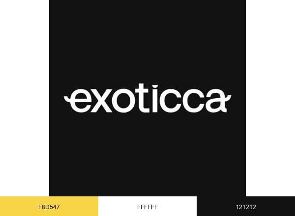 Exoticca brand color palette