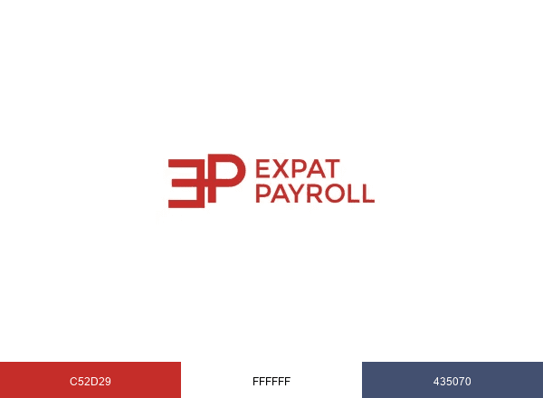 Expat Payroll brand color palette