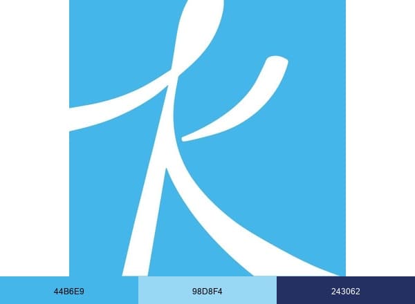 Expertisecentrum Kinderopvang brand color palette