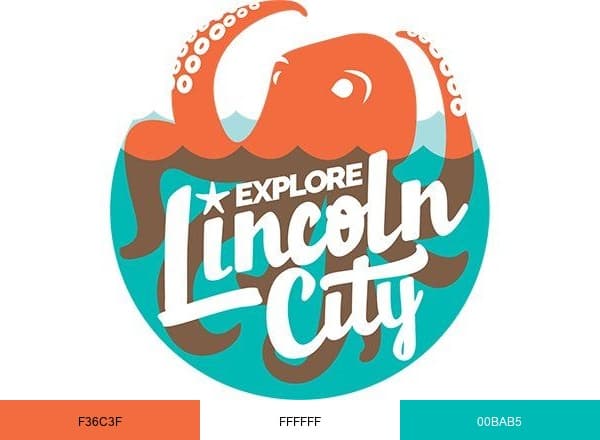 Explore Lincoln City brand color palette