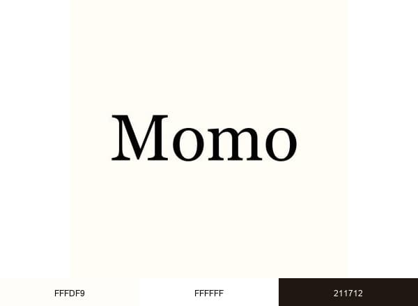 Momo brand color palette