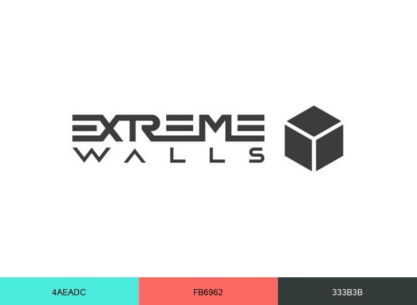 Extreme Walls brand color palette