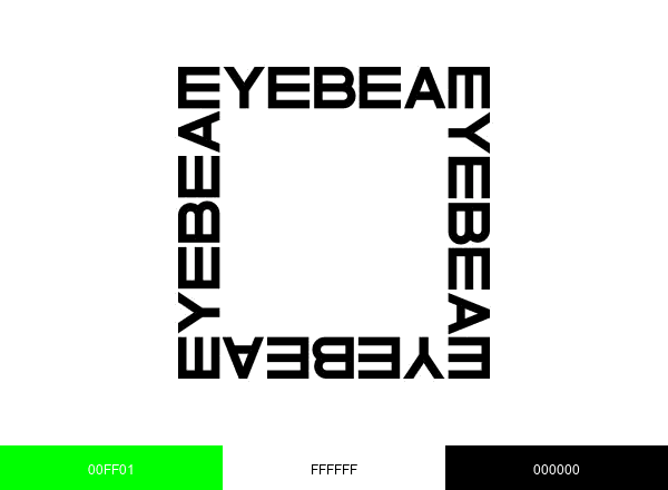 Eyebeam brand color palette