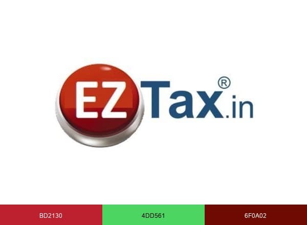 EZTax India 🇮🇳 brand color palette