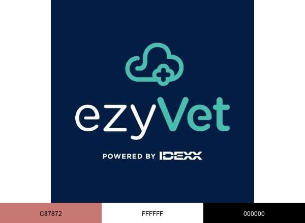 ezyVet brand color palette
