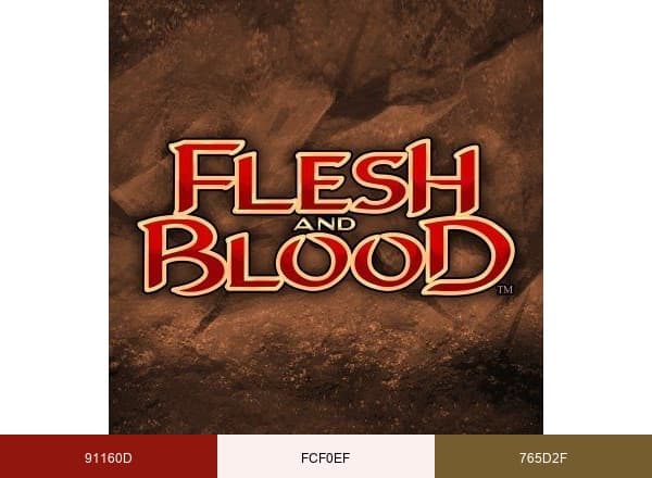Flesh and Blood brand color palette