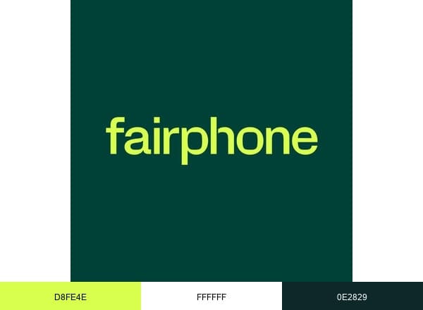 Fairphone brand color palette