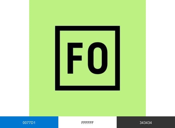 Fajny Ogród brand color palette