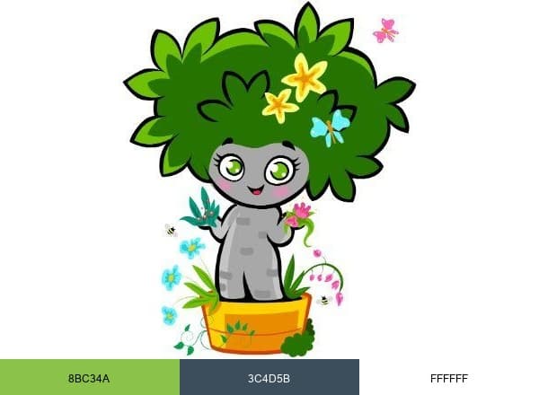 Fanficus brand color palette