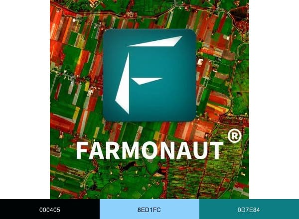 Farmonaut brand color palette