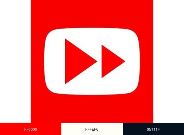 Fast Forward Videos brand color palette