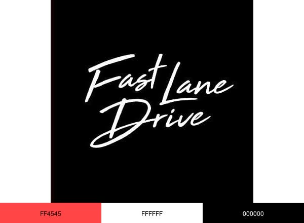 Fast Lane Drive brand color palette