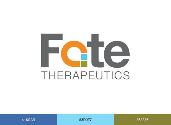 Fate Therapeutics brand color palette