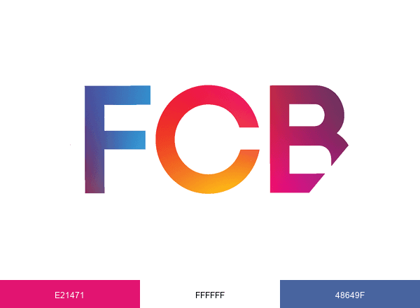 FCB (Foote, Cone & Belding) brand color palette
