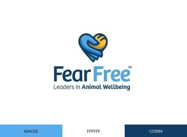 Fear Free brand color palette