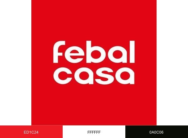 Febal Casa brand color palette