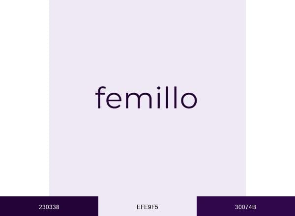 Femillo brand color palette