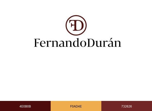 Fernando Durán brand color palette