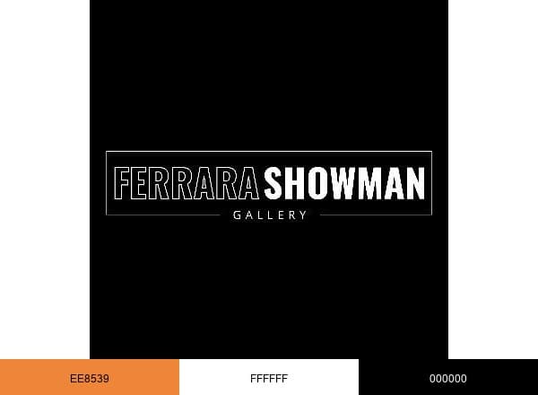 Ferrara Showman Gallery brand color palette