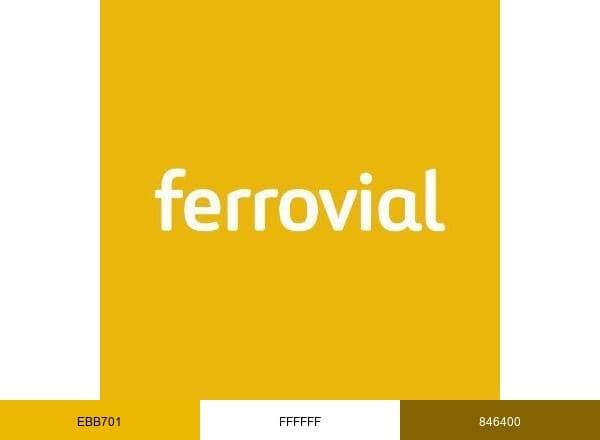 Ferrovial brand color palette