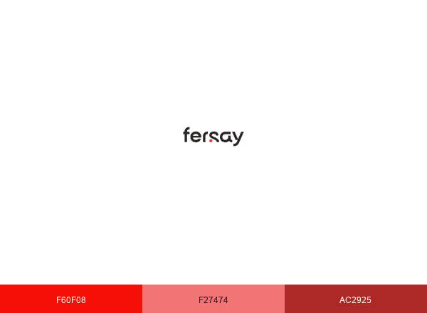 Fersay brand color palette