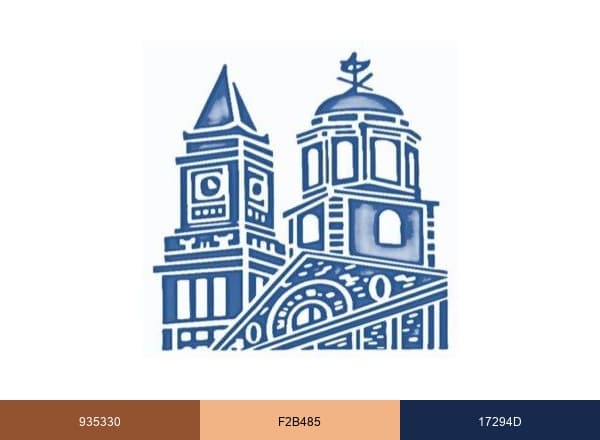 Faneuil Hall Dental brand color palette