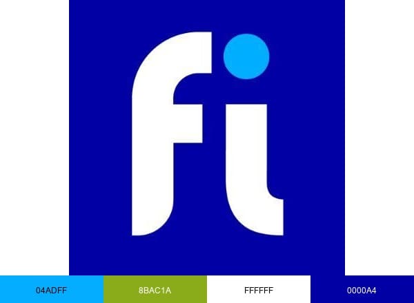FI Group brand color palette