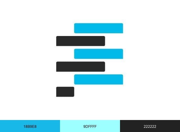 Fiction Express EN brand color palette