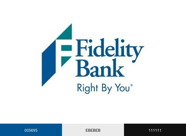 Fidelity Bank brand color palette