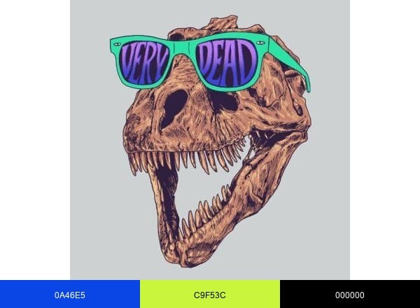 SUE the T. rex 🦖 brand color palette