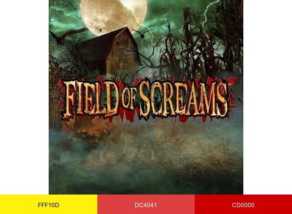 Field of Screams brand color palette