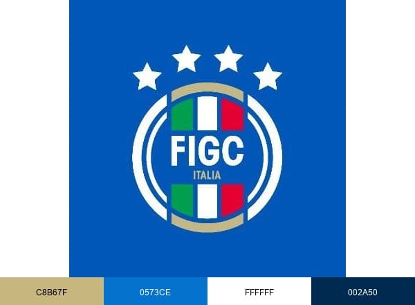 FIGC brand color palette