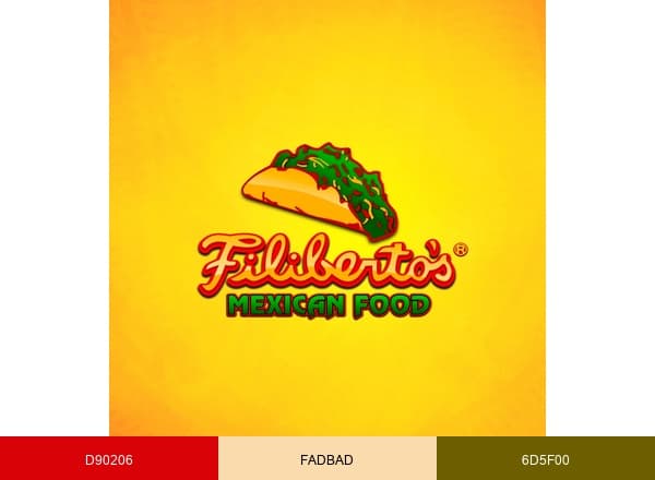 Filiberto's brand color palette