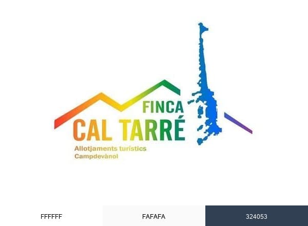 Finca Cal Tarré brand color palette