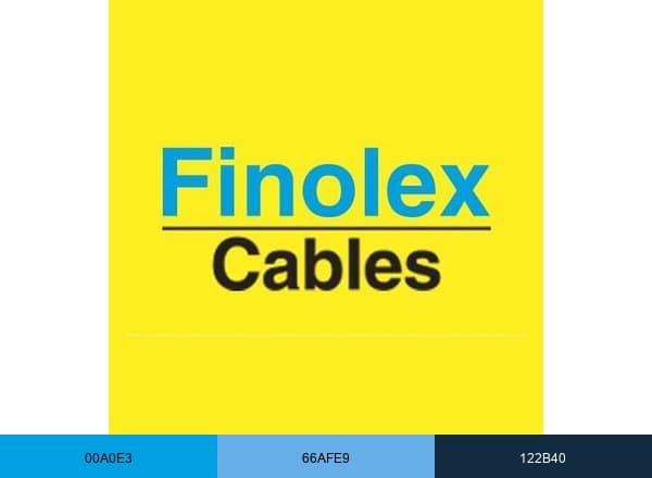 Finolex Cables brand color palette
