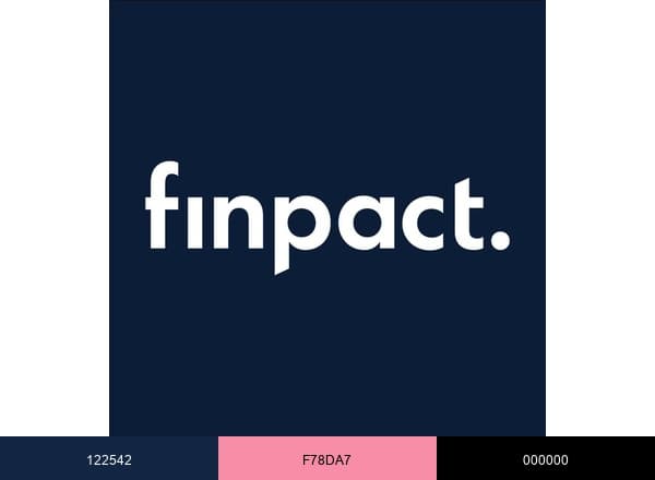 Finpact brand color palette