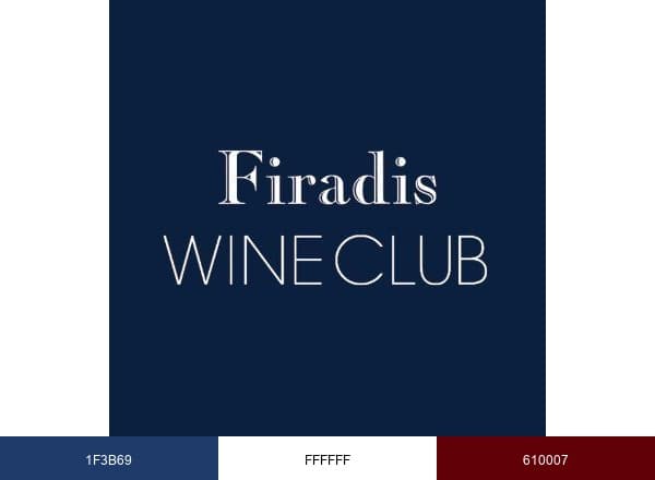 Firadis WINE CLUB フィラディスワインクラブ brand color palette