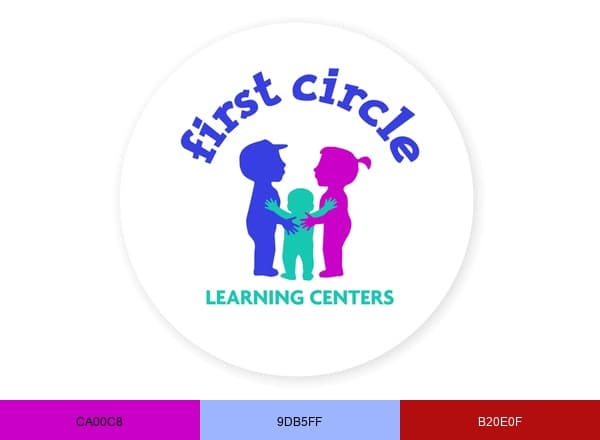 First Circle Learning Center brand color palette
