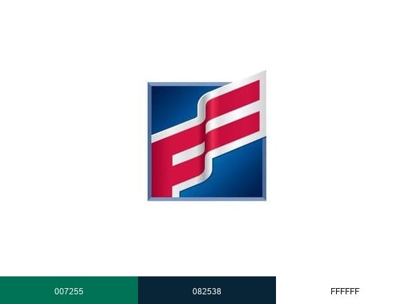 First Citizens Bank brand color palette