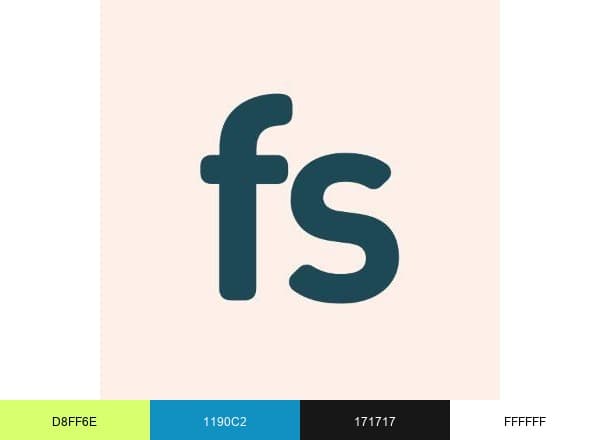 FrontStream brand color palette