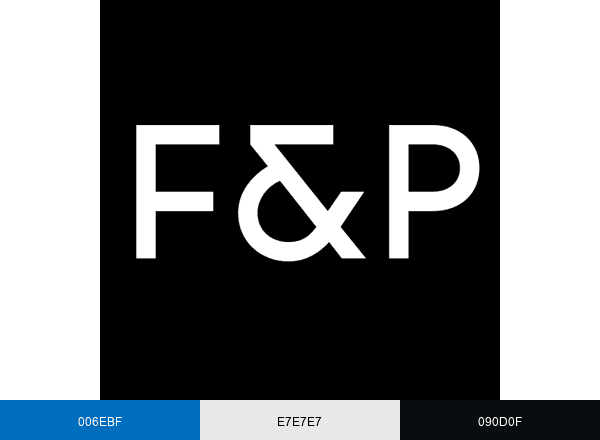 Fisher & Paykel brand color palette