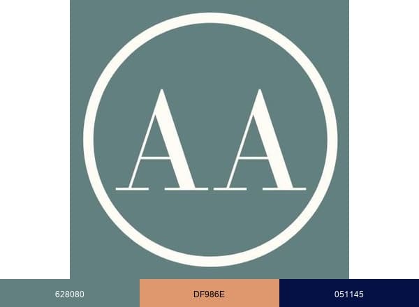 FisioAlfaro brand color palette