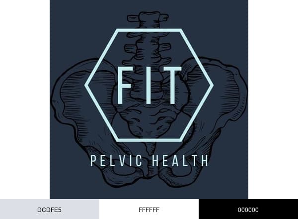 FIT Pelvic Health Bradenton brand color palette