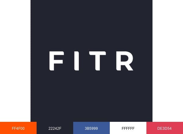 FITR brand color palette