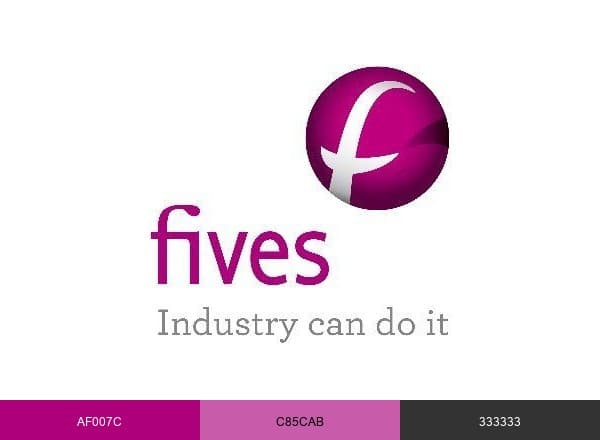 Fives brand color palette
