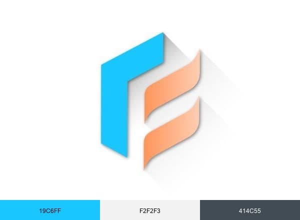 Flair brand color palette