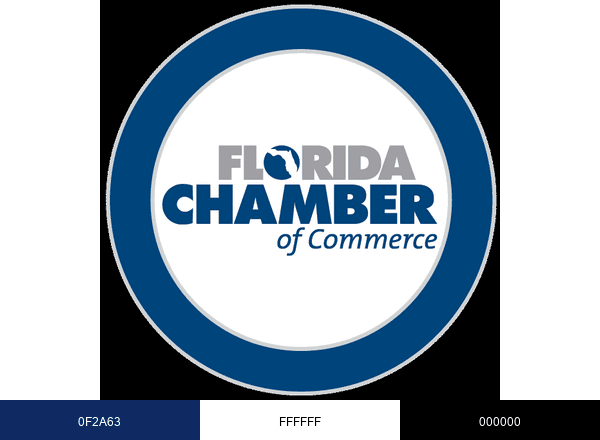 Florida Chamber brand color palette